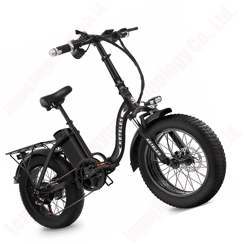 Складной электровелосипед на толстых покрышках 20 х4 0 48 В 1000 Вт | Спорт и