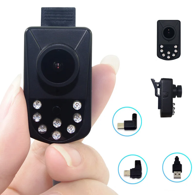 Прибор ночного видения веб камера Full HD 1080p нательная Android USB цифровой UVC Bodycam