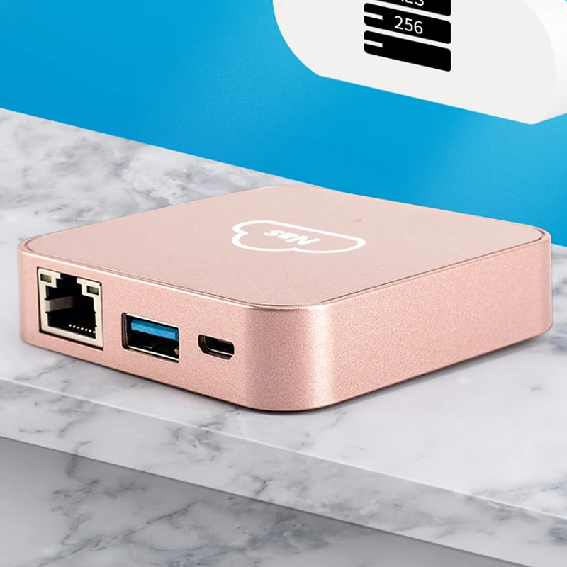 Корпус для жесткого диска NAS USB3.0 Nas HDD LAN доступ к Интернету чехол NasCloud A2 сетевое