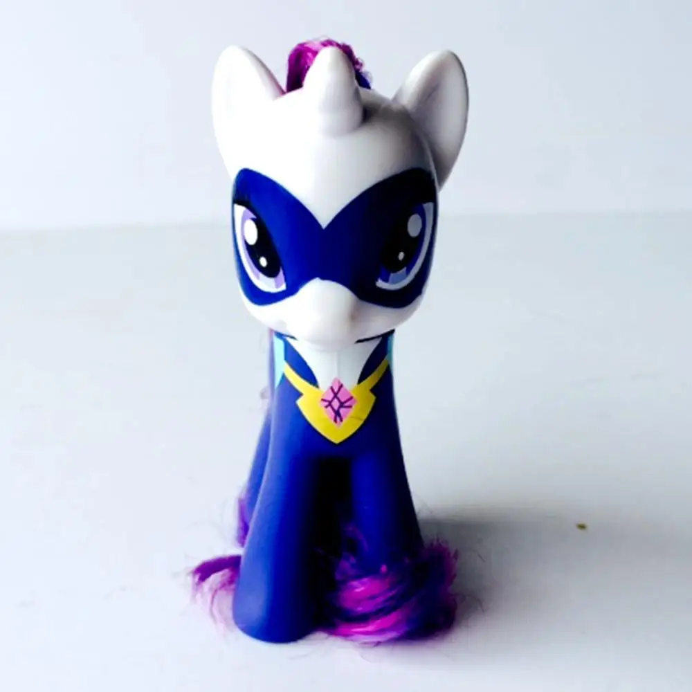 8 см прекрасная сила пони ПВХ с гривой редкость маленькие фигурки лошадей куклы