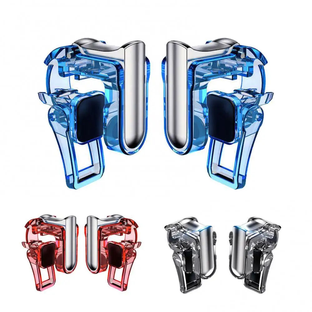 

2pcs PUBG Mobile Game Controller Gamepad E-sports Mini Alloy Button Trigger Buttons Joystick Shooting Accesorios