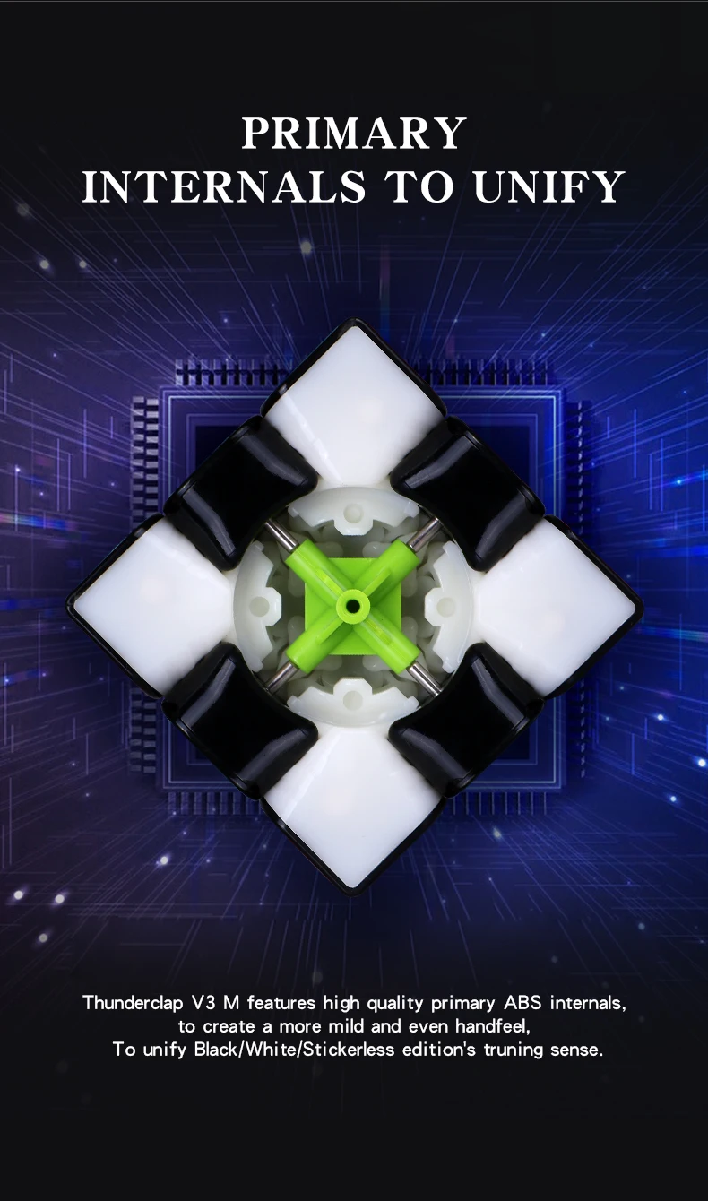 Новейший QiYi MoFangGe Thunderclap V3 3x3x3 Magico кубики обычные или Магнитные Головоломки куб профессиональный 3х3 скорость Magico Cubo