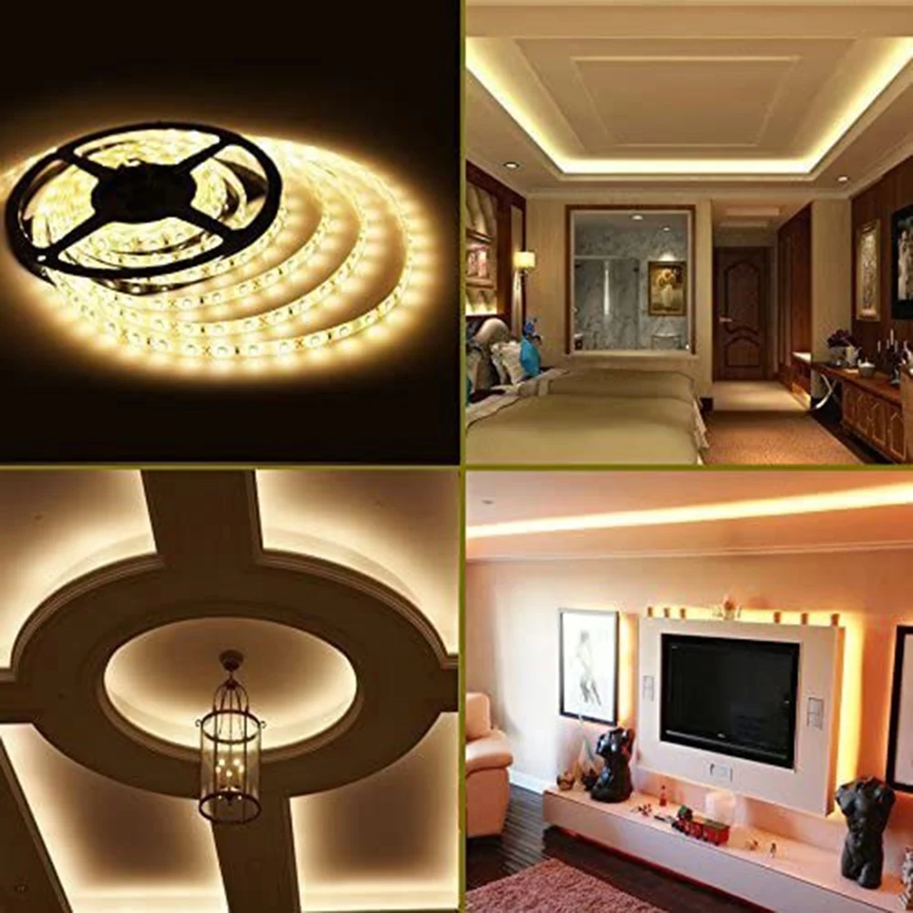 

LED Strip Light USB 2835SMD DC5V Flexible LED Warm Lamp Tape Ribbon RGB Home TV Desktop Screen BackLight Bands