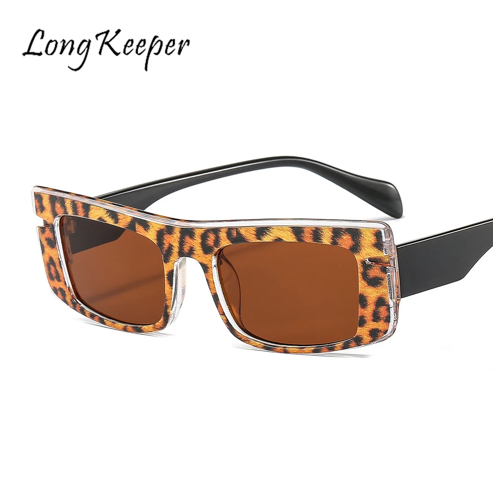 

LongKeeper Vintage Small Rectangle Sunglasses Women Brand Designer Steampunk Classic Retro Sun Glasses Male Eyewear Gafas De Sol