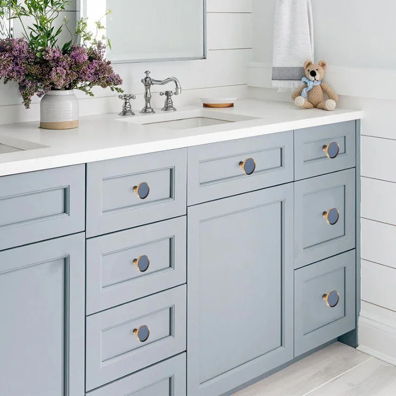 Латунные мебельные ручки из овчины элегантные дверные и для шкафа кухонного