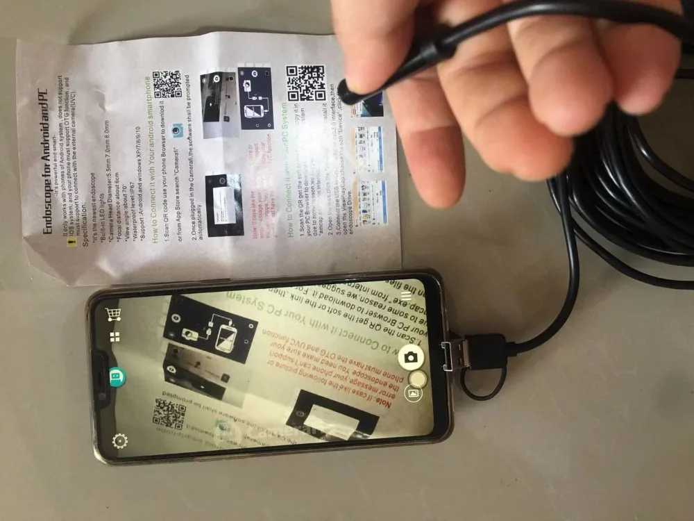 Тип C 8,0 мм эндоскоп Камера 1080P HD USB эндоскоп с 8 светодиодный 1/2/5 м кабель для программирования в Водонепроницаемый инспекциионный бороскоп для Android ПК
