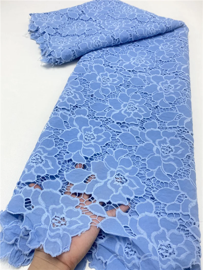

PGC African Chiffon Lace Fabric 2021 High Quality Lace Material With Stones Guipure Cord Lace For Wedding Party Sewing YA4023B-1