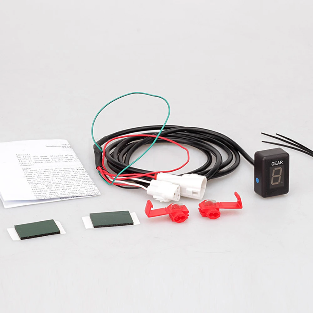 Электроника для мотоциклов 6 Скоростной цифровой измеритель скорости с ЖК