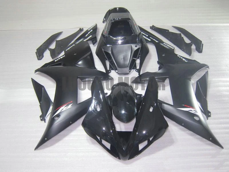 

Комплекты обтекателей для кузова черного цвета, для черного YAMAHA YZF1000 R1 YZF R1 YZFR1 2002 2003 02 03