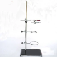 50cm retort stand iron stand with clamp clip laboratory ring stand educational equipment free shipping