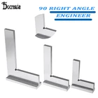 Механический инженер, 50x4075x50100x70 мм, Прямоугольный угол 90 градусов, набор инженеров с закаленной прецизионной угловой линейкой из заземленной стали