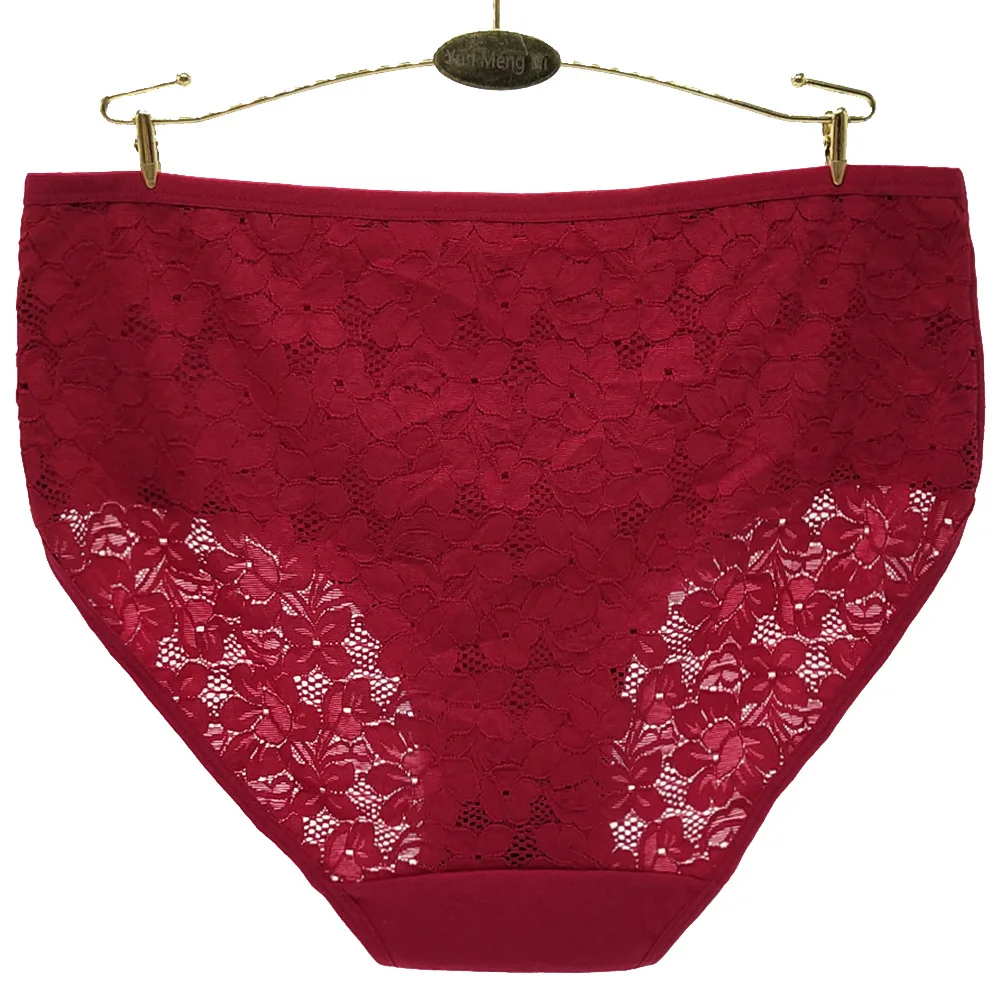 

4pcs/lot Big yards 2XL/3XL/4XL Hot Women's panties underwear waist Cotton Lady briefs Mummy plus Large Size