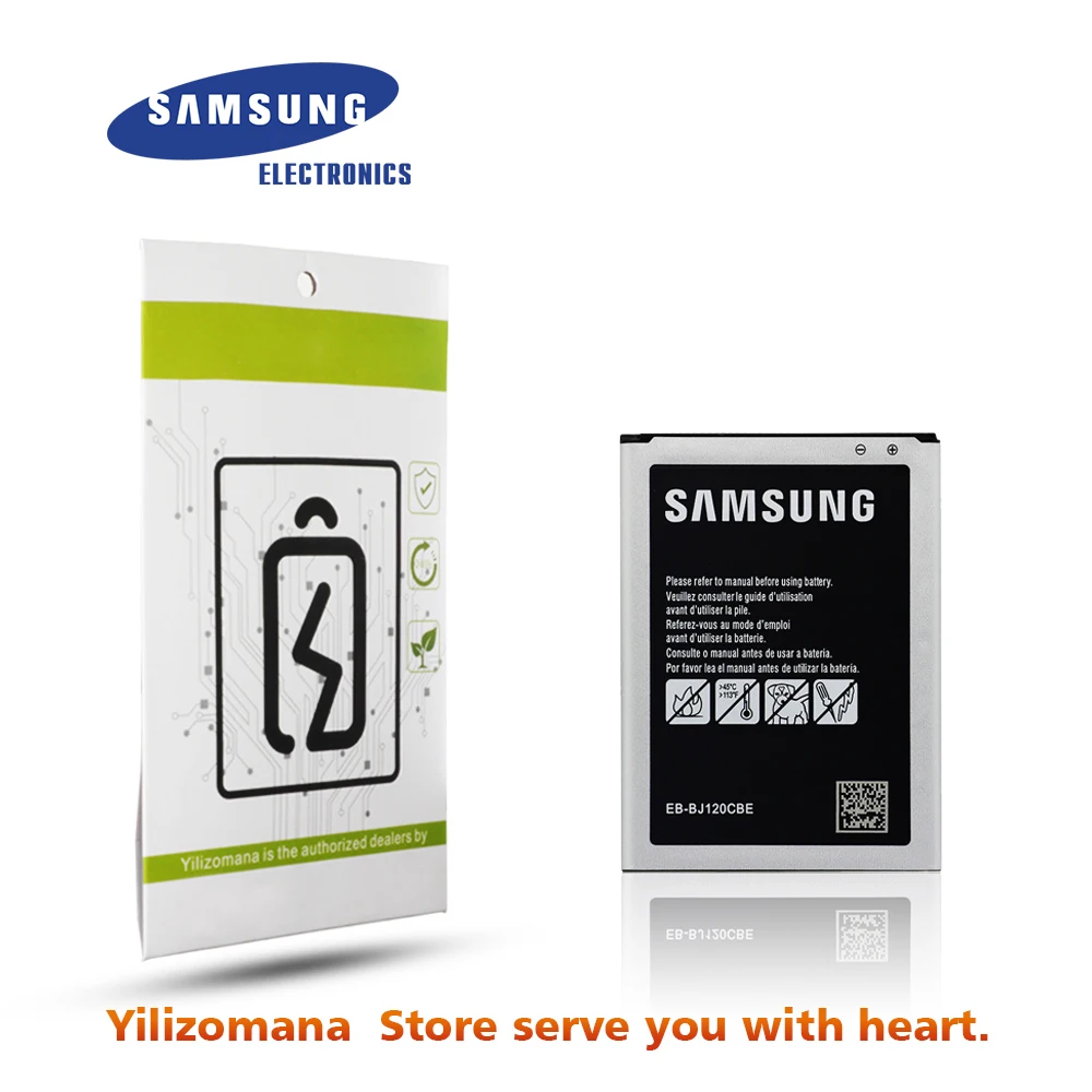 Аккумулятор для samsung J120 EB-BJ120CBU 2050 мАч для samsung Galaxy J1 J120F J120H SM-J120DS Сменный аккумулятор для телефона