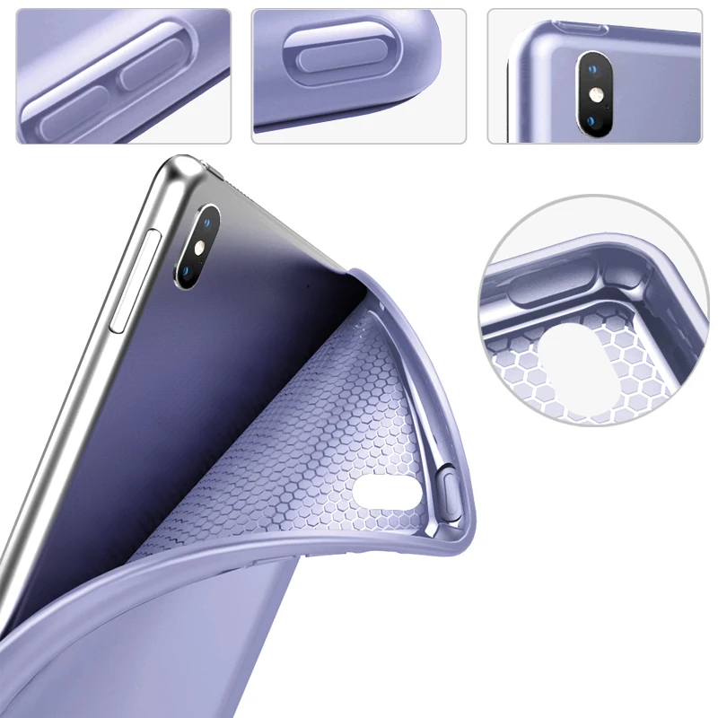 Мягкий силиконовый чехол для планшета Huawei MatePad 10 4 дюймов 2020 Магнитный умный -