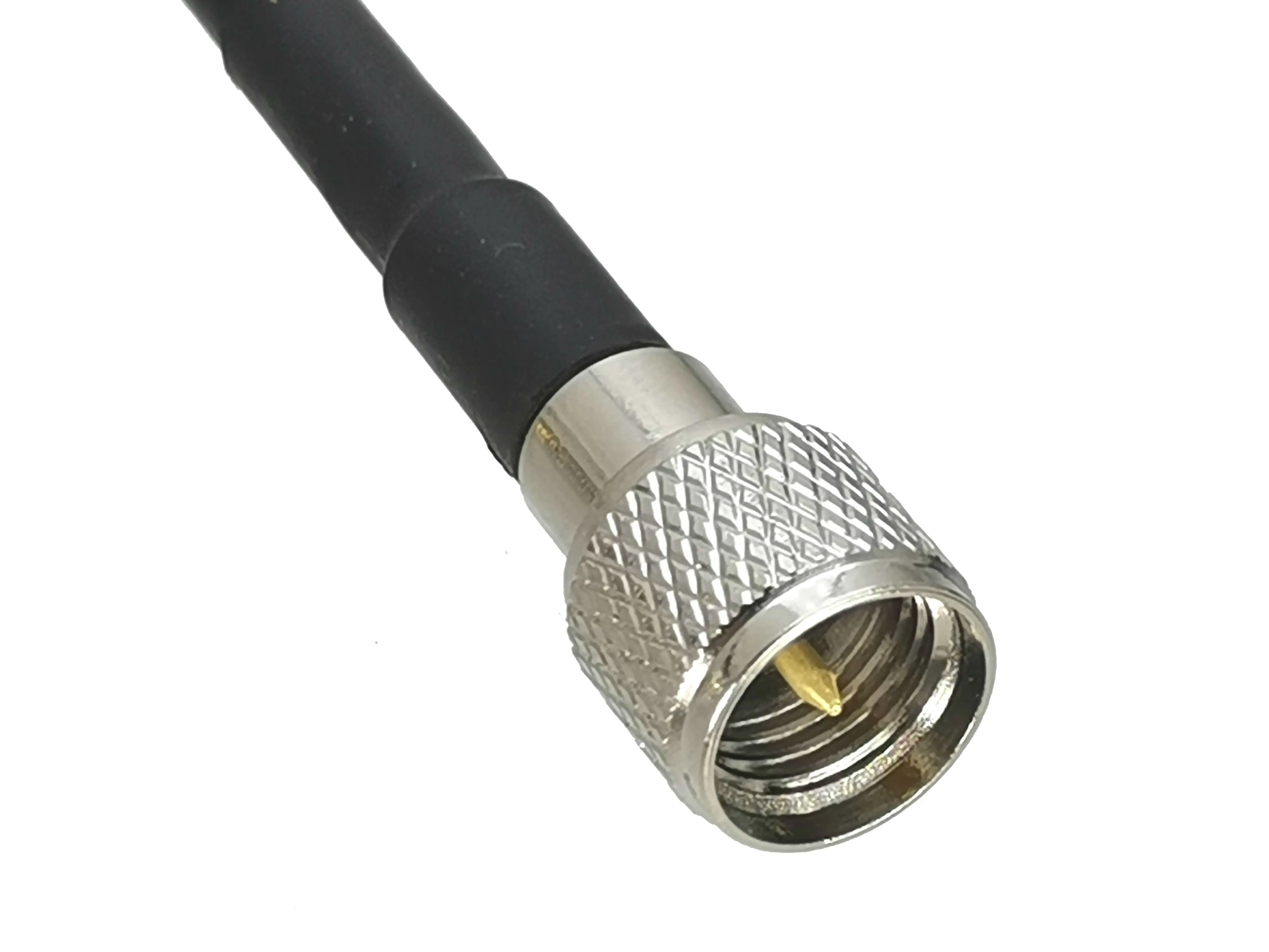 RG58 UHF SO239 гнездо мини УВЧ штекер прямой RF гибкий соединительный кабель 6 дюймов ~ 20