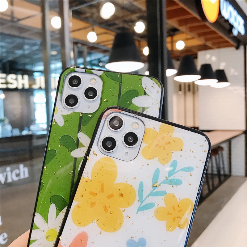Летнее платье с цветочным узором цветение растение телефон чехол для iPhone X XS Max XR 11