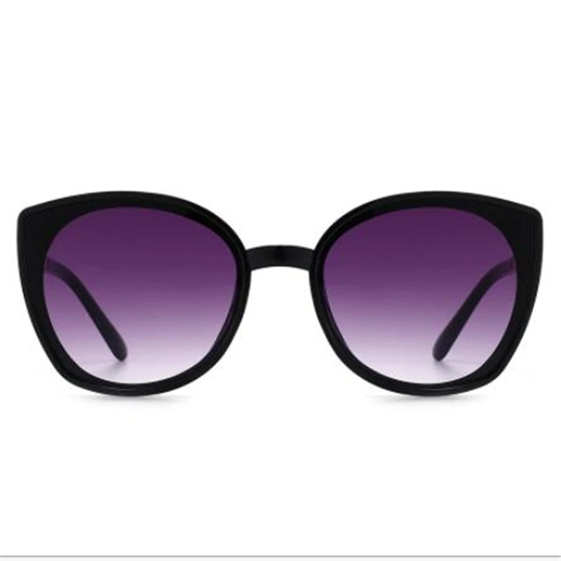 

Woman cat eye sunglasses Metal gold chain temples Outdoor leisure glasses sun visor