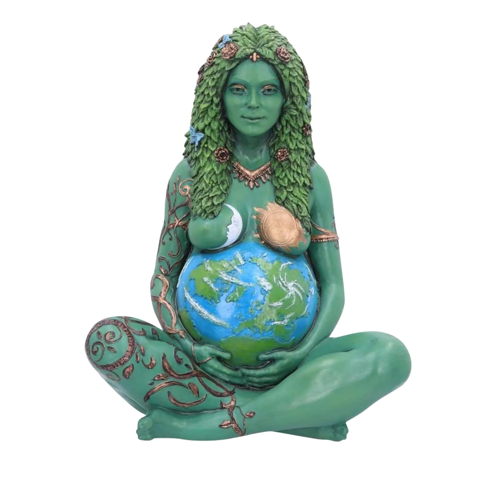 Фигурка гея 15 см искусство скульптура Матери Земли украшение для дома и сада