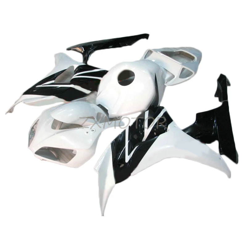 

Обтекатели для мотоцикла HONDA CBR1000RR 2006 2007 CBR 1000RR 06 07 Белый Черный ABS пластиковый комплект обтекателей HJ21