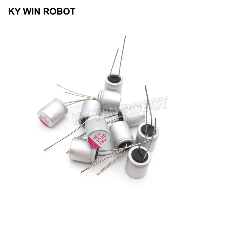 16V1000UF 10*13 DIP Твердый электролитический конденсатор 1000 мкФ 16V 10x13mm твердый сатный