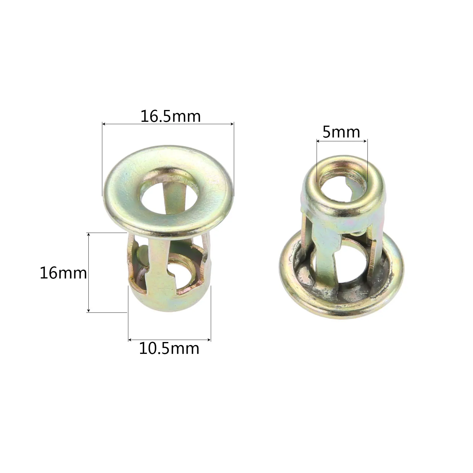 10 шт. универсальные автомобильные металлические винты 5 мм зажим для основания