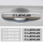 4 шт., декоративные наклейки на дверную ручку автомобиля Lexus ES300 RX330 GS300 IS250 IS200Es Rx LS400 GX460