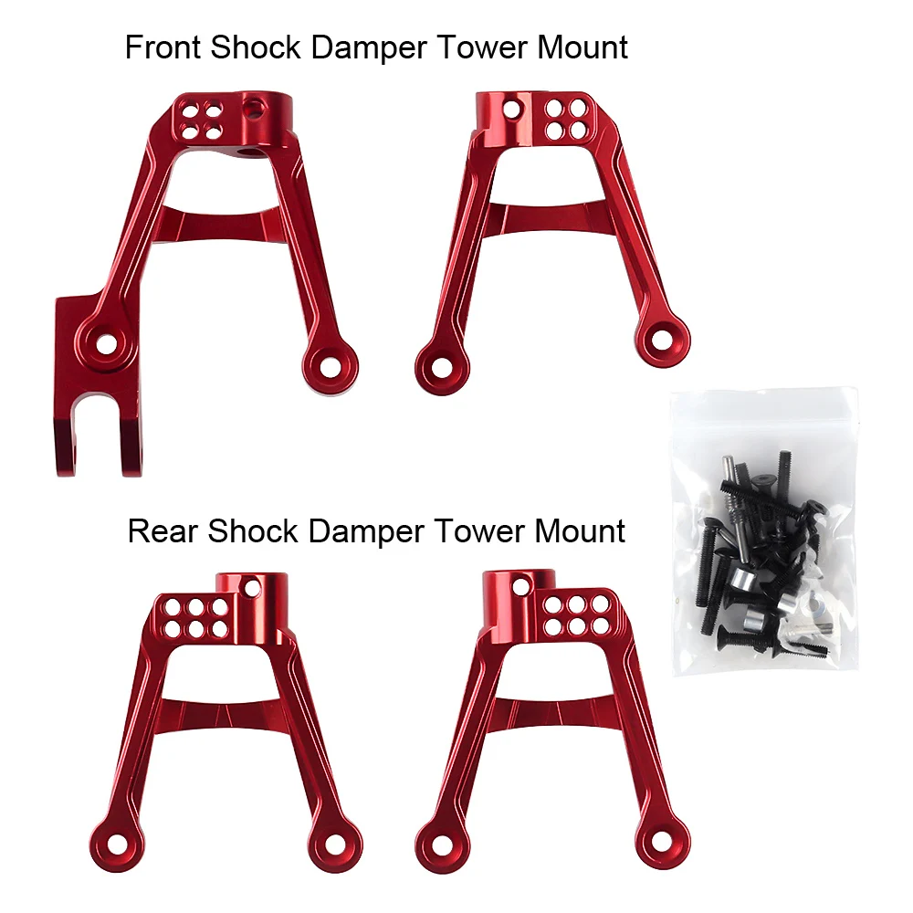 injora 4 шт rc автомобиль cnc алюминиев