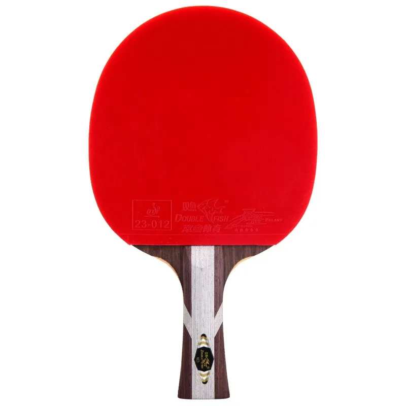 Genuine Double Fish 9d Table Tennis Racket Ping Pong Bat With Case Racquet Sports Pure Blade Fast Attack Loop