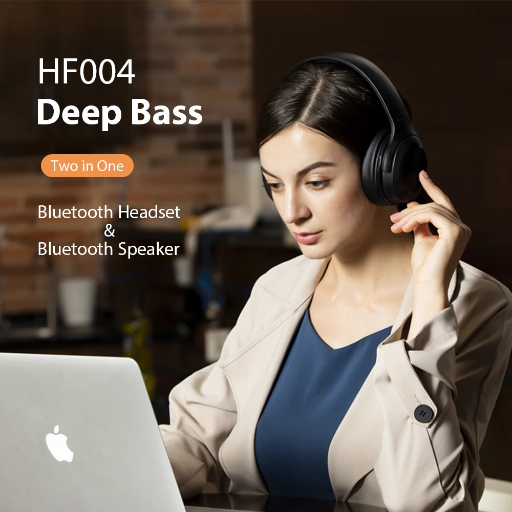 DACOM HF004 Bluetooth гарнитура два в одном динамик глубокий бас стерео