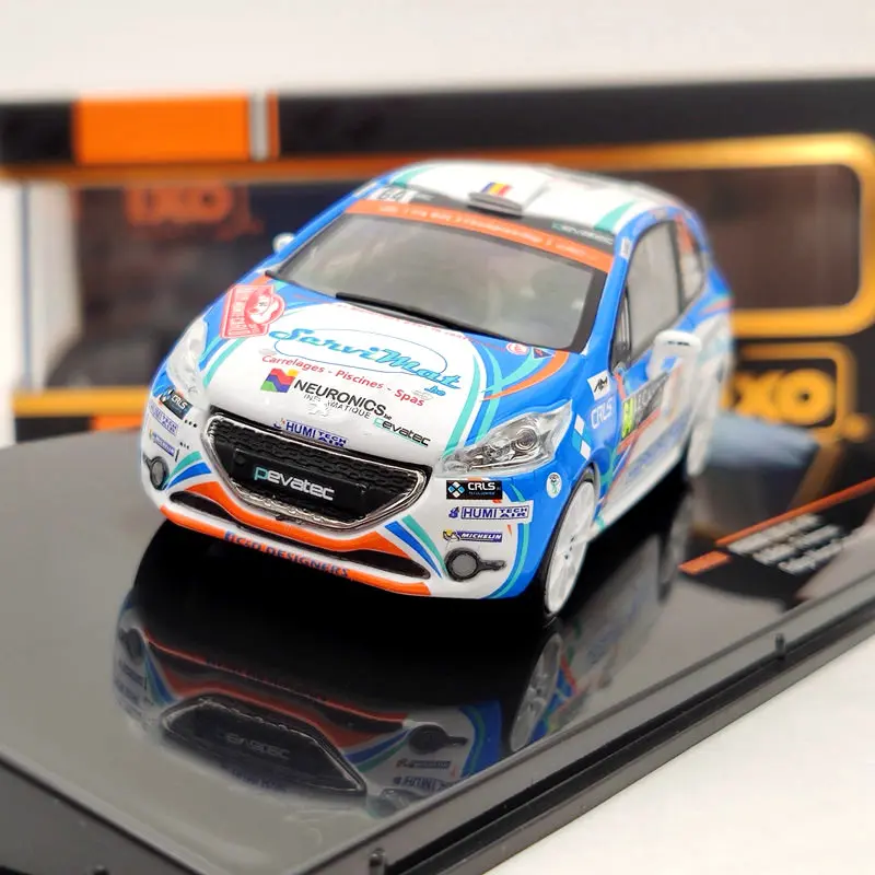 IXO 1:43 для P ~ 208 R2 #64 Rallye Monte Carlo 2018 RAM560 Ограниченная серия литьевая модель| |