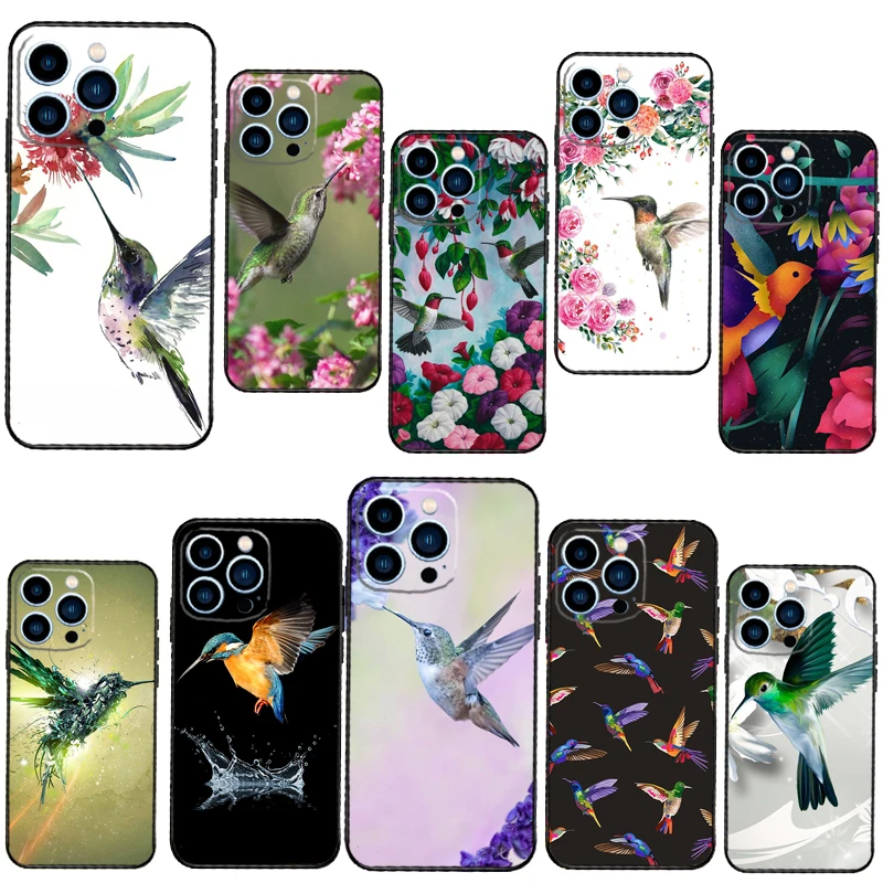 

Чехол Hummingbird для iPhone 11 6S 7 8 Plus, мягкий чехол для телефона iPhone XR X XS 12 13 Pro MAX Mini