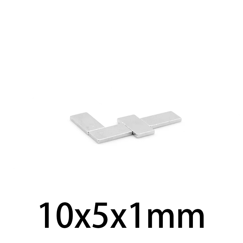 

Магнит Неодимовый 10x5x1 мм, 30-500 шт., 10x5x1 мм