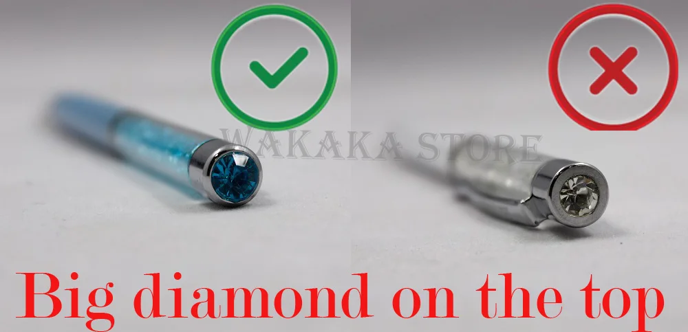 

High Quality crystal diamond Ballpoint pen with crystals stellar Pen with pen box