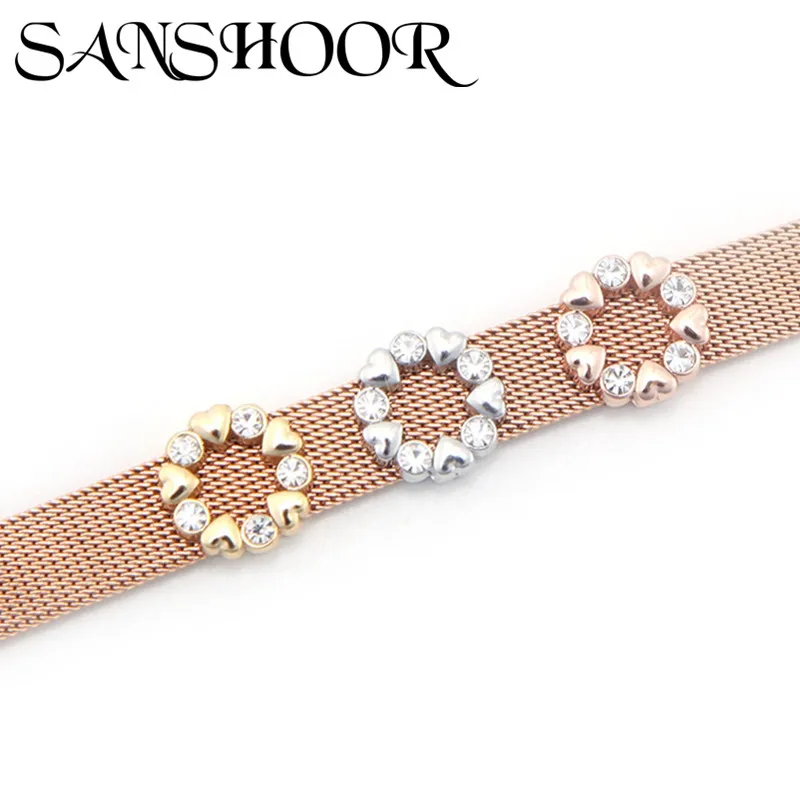 Подвески SANSHOOR для браслета из нержавеющей стали 10 мм|Шармы| |