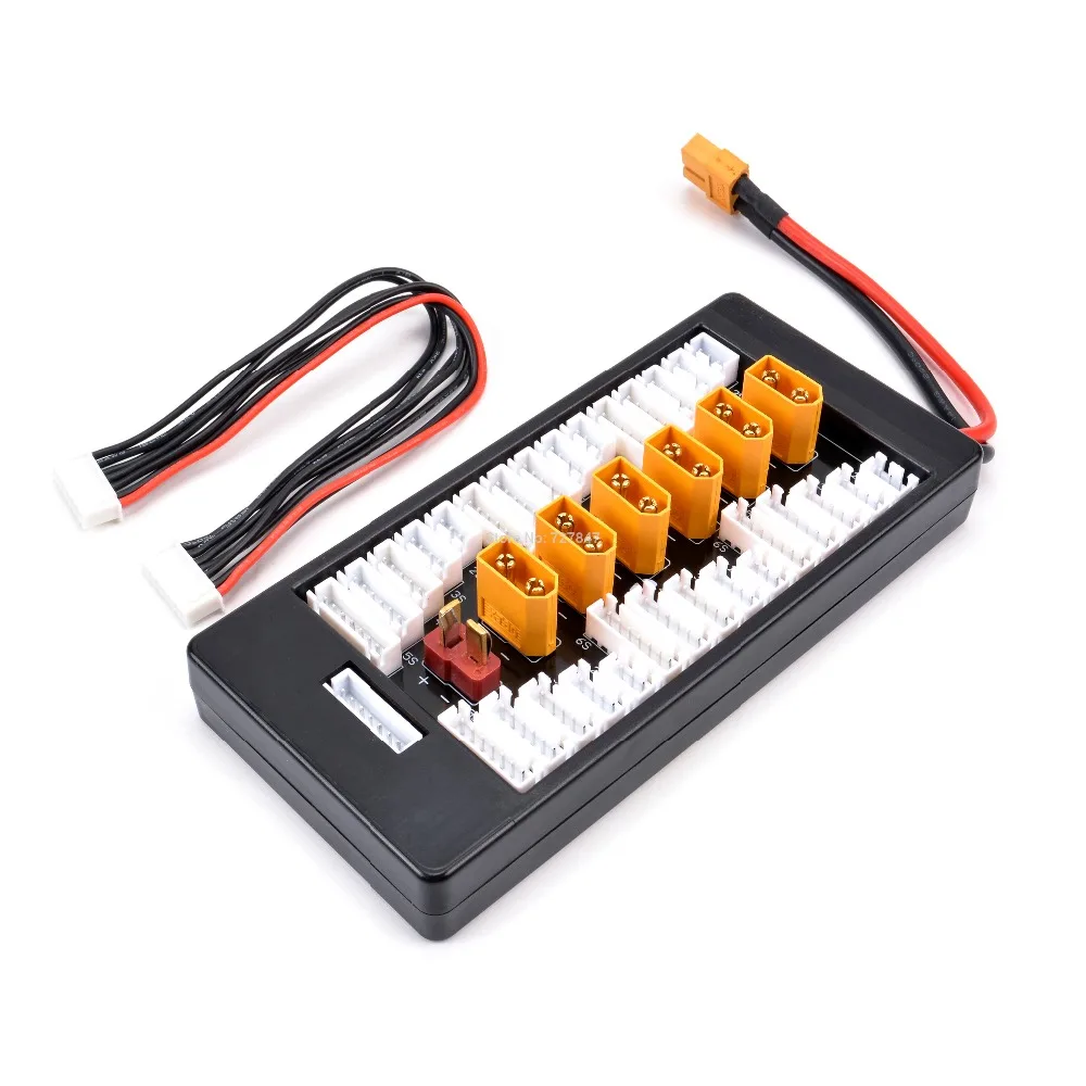 With XT60 Board iMAX B6 ЖК-экран цифровой RC Lipo NiMh батарея баланс зарядное устройство Dis зарядное устройство 80 Вт+ AC конвертер адаптер DC 12 В/5A - Цвет: With XT60 Board