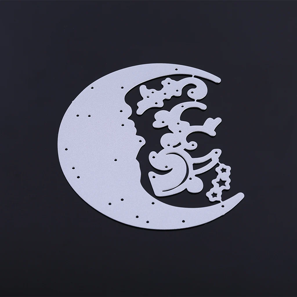 Металлические штампы с изображением тумана и Луны для рукоделия высечки