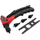 Ручной набор для заклепок ручной инструмент для заклепок инструмент для заклепки инструменты для заклепки набор инструментов для заклепки ручная Клепка с оправками M3M4M5M6