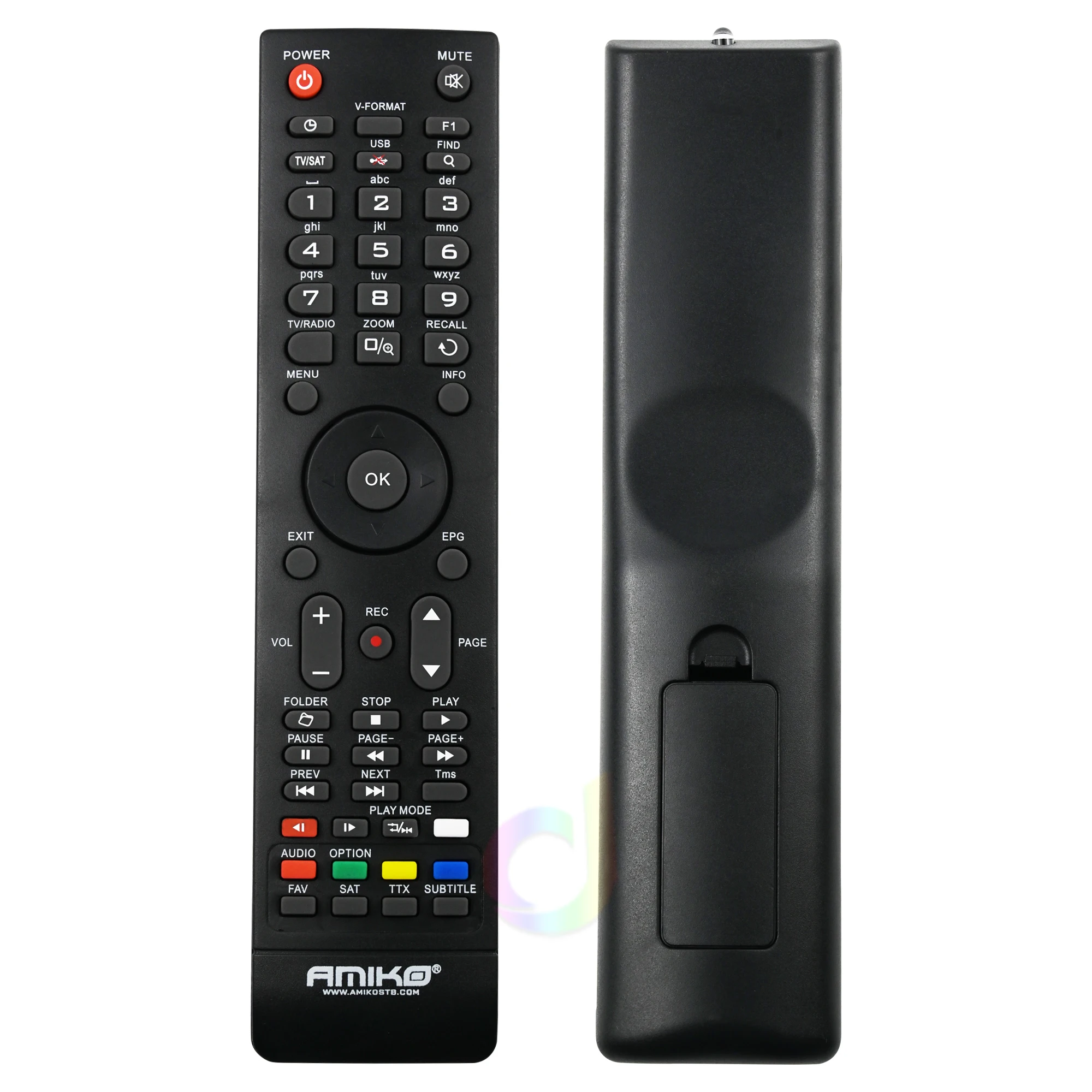 Пульт дистанционного управления для AMIKO Mini HD 8150 8155 8240 8250 + 8255 + 8260 + SHD 7900 8000 8110 8140 STHD 8820 8800, Micro Combo