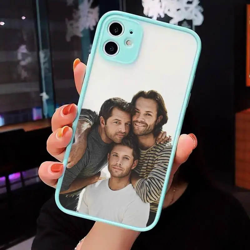 

Supernatural Jared Padalecki tv shows Phone Cases matte transparent For iphone 7 8 11 12 plus mini x xs xr pro max cover