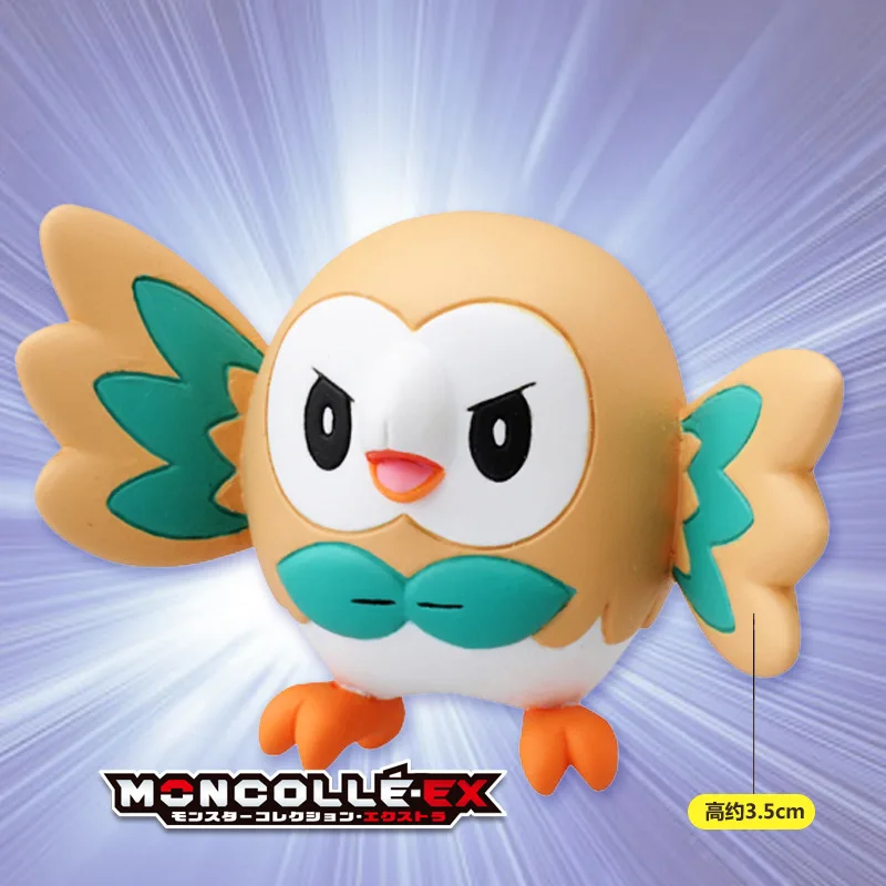 TOMY Pokemon Pikachu Ditto Charizard Piplup Chimchar Turtwig Oshawott Dragonite Meowth mimimikyu Chespin Rowlet экшн игрушки