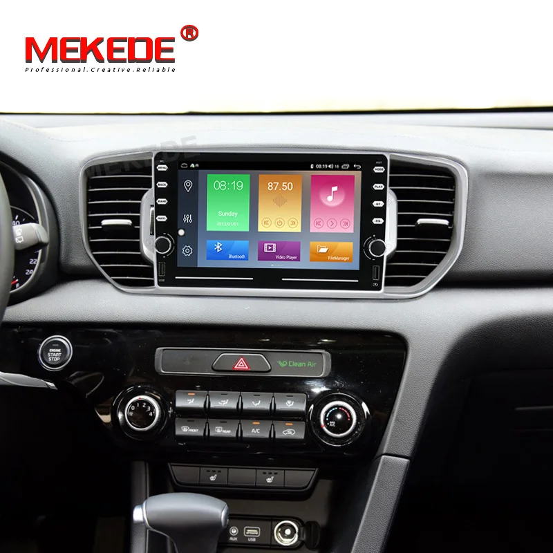 Автомагнитола с голосовым управлением DSP для KIA/KX5/Sportage 3 4 2016 2017 2018 Android мультимедиа