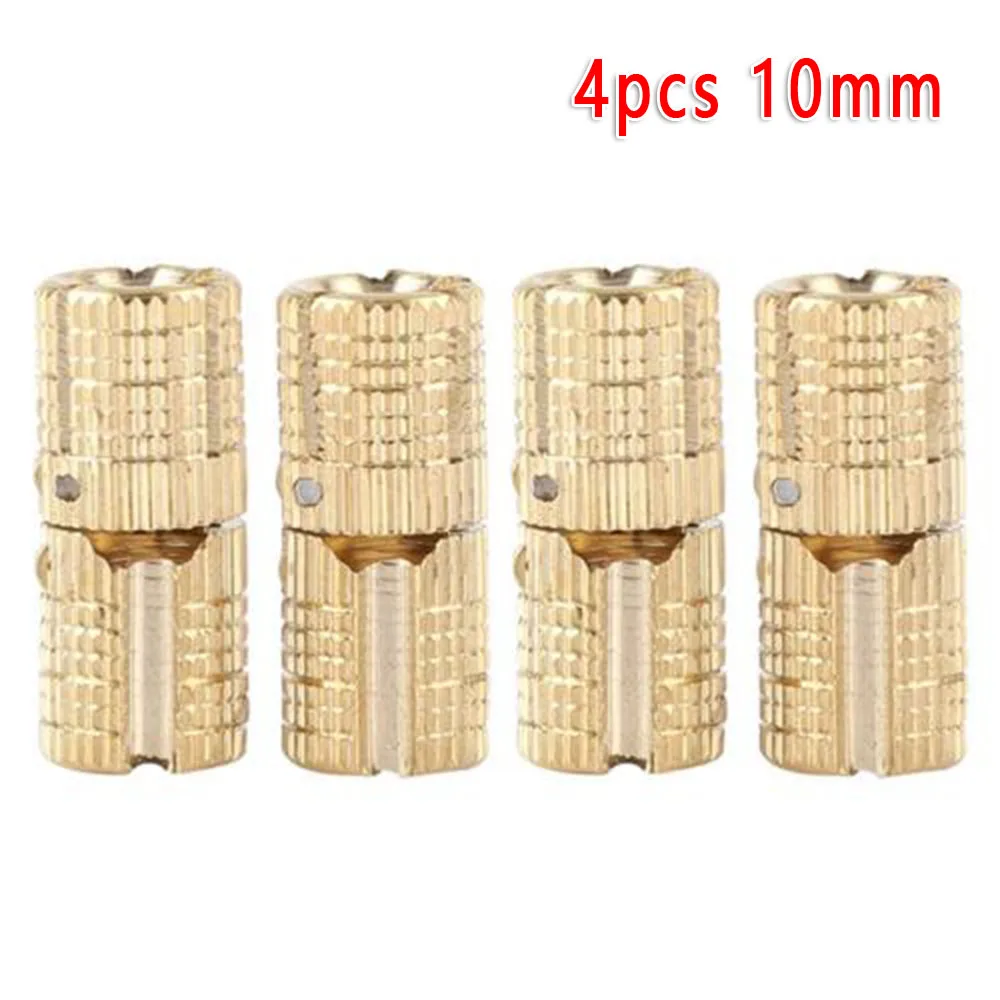 Ремонт шарнир 180 ° Угол открывания часть 8/10/12 мм скрытый панели Медь |