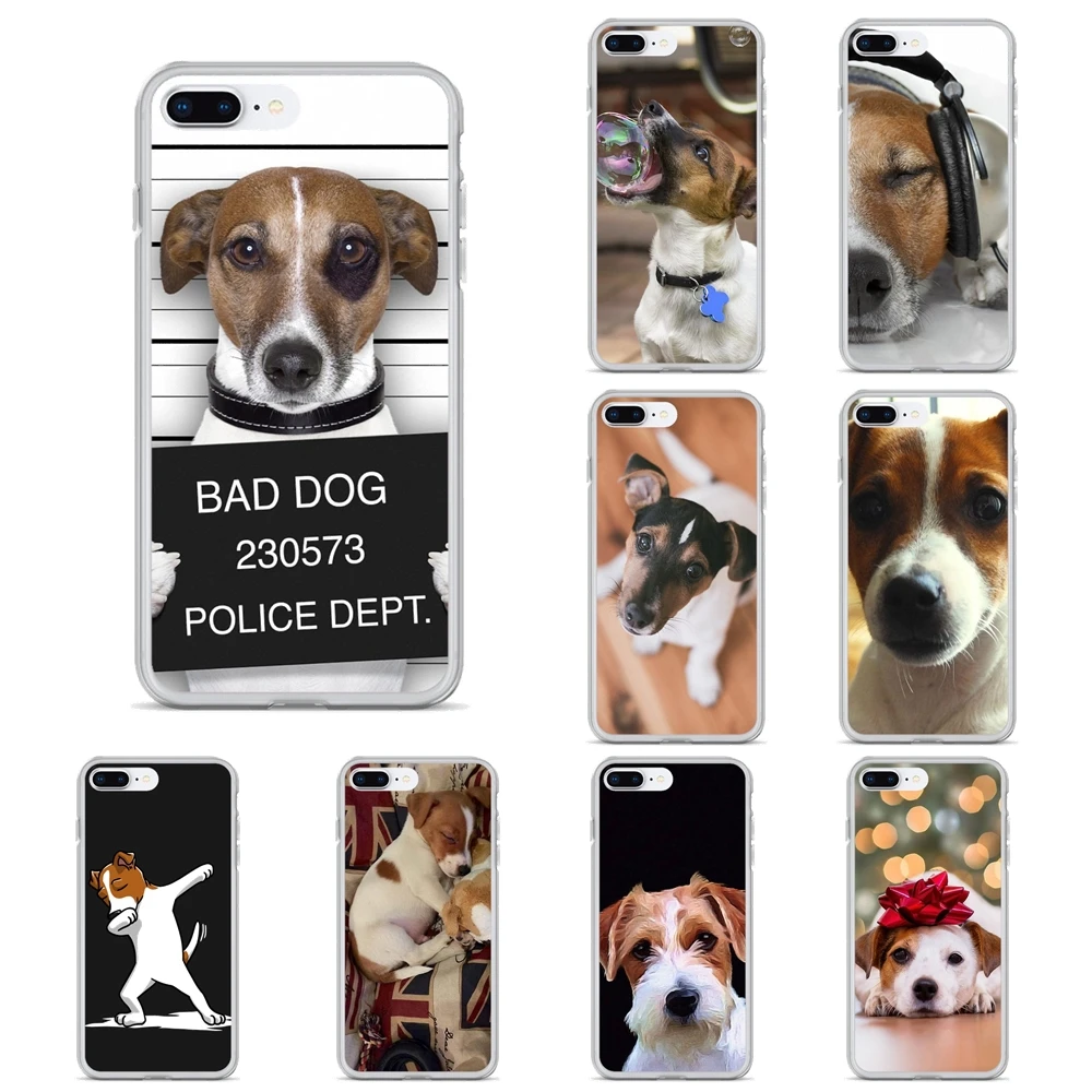 Мягкие прозрачные чехлы с милым Джеком расселлом терьером для Huawei Honor 7 8 9 10 Lite 10i 8S