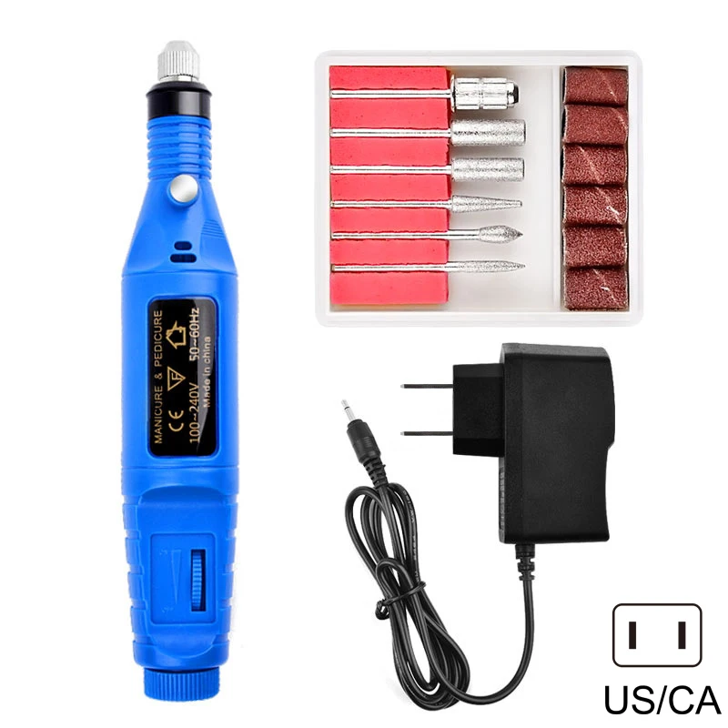 2019 Горячее предложение машинка для маникюра электрическое сверло ногтей набор