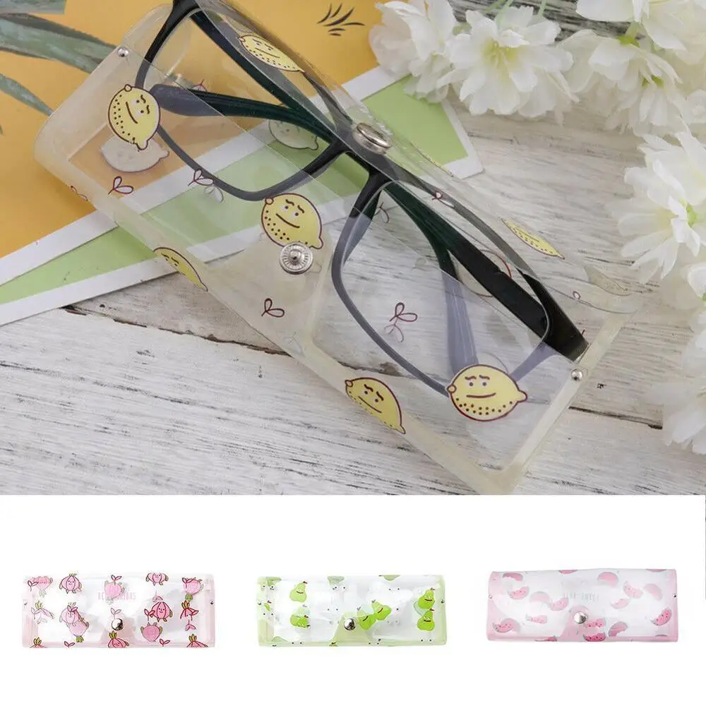 1 шт. милые очки в виде животных мягкий чехол прозрачное стекло защита для
