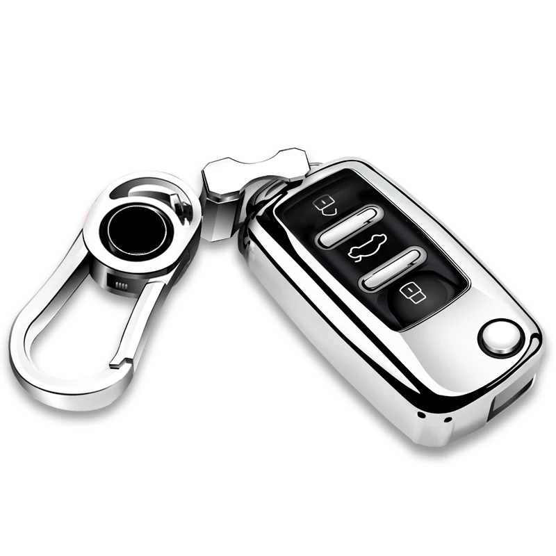 ТПУ чехол для ключа автомобиля чехол для Skoda Superb Octavia Kodiaq GT Rapid Karoq Kamiq корпус дистанционного ключа стайлинга автомобиля