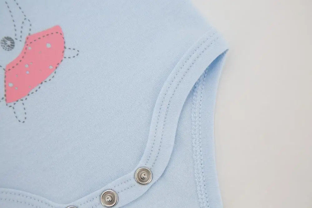 Одежда для малышей 3 шт./компл. одежда с мультяшным принтом летняя хлопковая