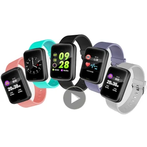 smart watch heart rate monitor smartwatch blood oxygen wristband bluetooth for huawei xiaomi samsung free global shipping