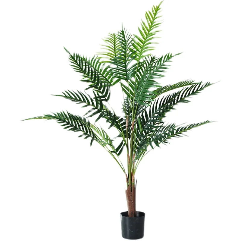 

Tropical Leaf Large Realistic Artificial Palm Tree Plants Tree decoration living room floor large potted indoor bonsai ornaments
