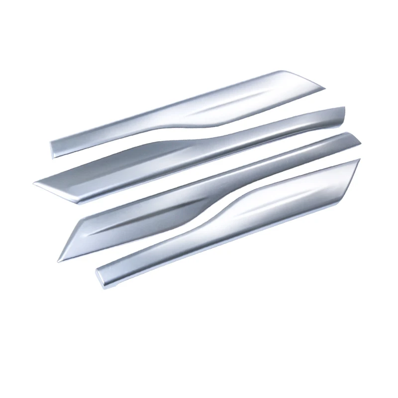 Накладки на подлокотник для Mitsubishi Outlander 2013-2019 хромированные ABS автомобильные